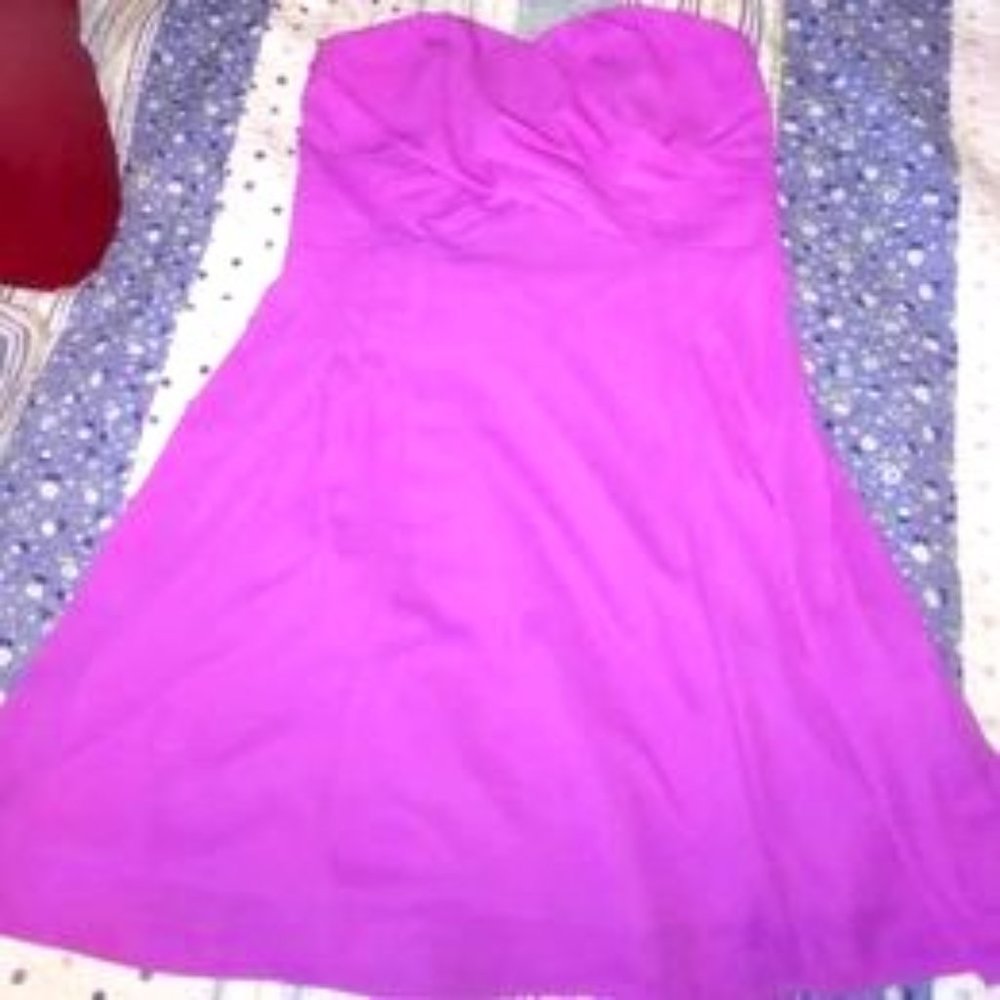 Express Strapless Sweetheart Dress, Size Small